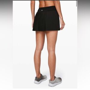 Lululemon Pleat To Street Pickleball Tennis Golf Skirt III in Black - 6